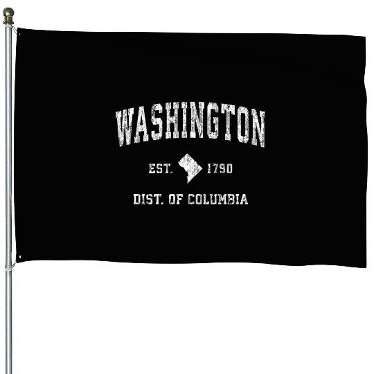 Washington Dc Athletic Sports House Flags