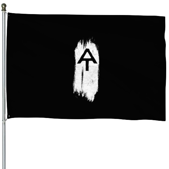 White Blaze Appalachian Trail At Minimalist Hiking House Flags