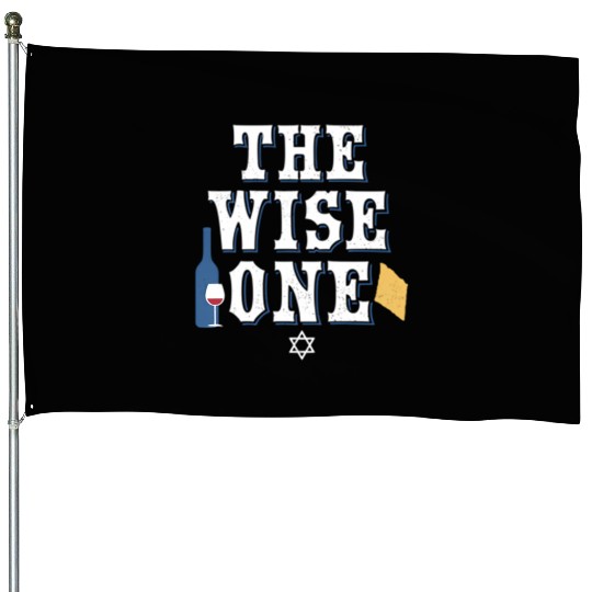 Pesach Passover The Wise One House Flags