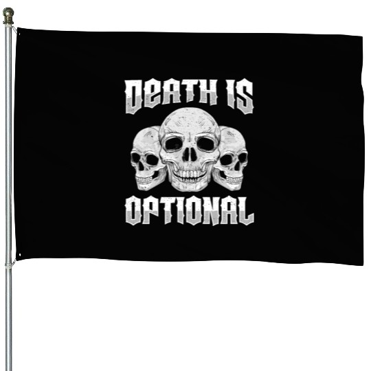 Necromancy Death Is Optional Necromancer House Flags
