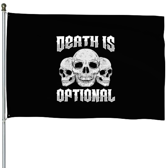 Necromancy Death Is Optional Necromancer House Flags