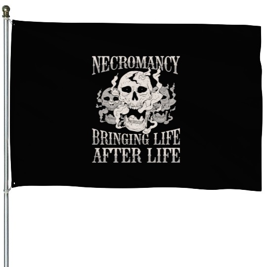 Necromancy Bringing Life After Life Necromancer House Flags