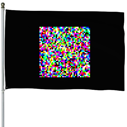 Adversarial Anti-Facial Recognition Camouflage House Flags
