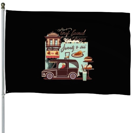 Pastries and bakery: a delicious combination House Flags