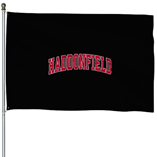 Haddonfield New Jersey Nj Sports Red House Flags