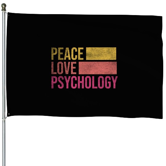 Psychology Psychoanalysis Psych Major House Flags