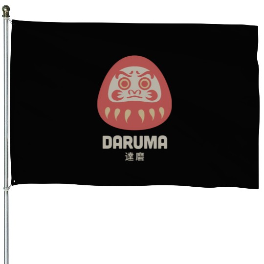 Daruma Doll Japan Zen Buddhism Daruma House Flags