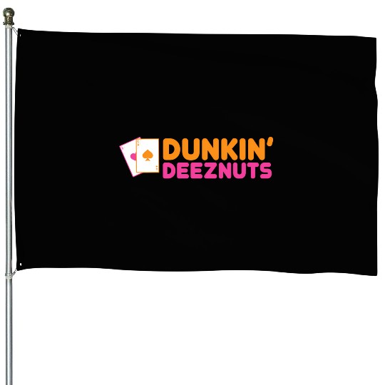 Dunkin Deez-Nuts Pocket Aces House Flags