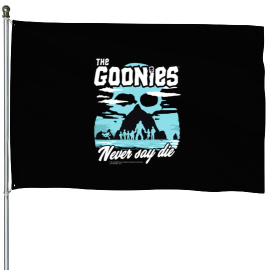 The Goonies Cannon Beach Never Say Die House Flags