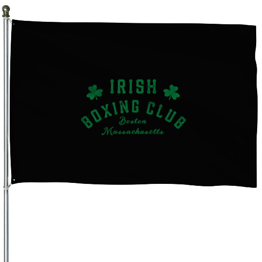 Irish Bong Club Boston Massachusetts Shamrock House Flags