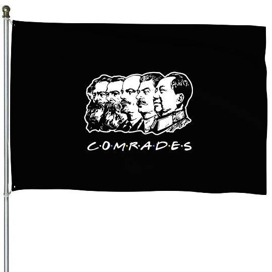Communist Comrades Friends House Flags