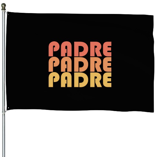 Padre Typography 1970S House Flags