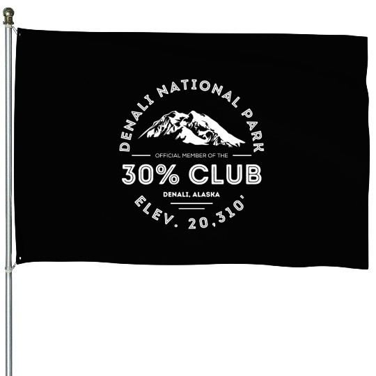 Denali 30 Club Alaa National Park House Flags