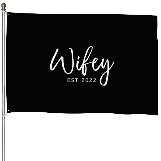 Just Married Est 2022 For House Flags