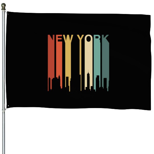 New York City Urban yline Nyc Ny Architect House Flags
