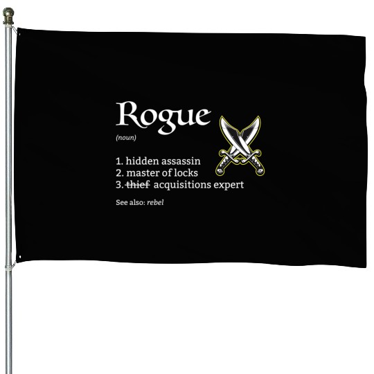 Rogue Class Definition Dungeons And Rpg Dragons House Flags