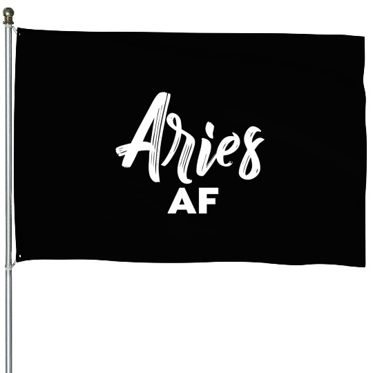 Aries Af Aries Astrology Zodiac Sign Aries House Flags