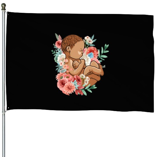 Midwife Thank You - Doula Midwifery Midwife House Flags