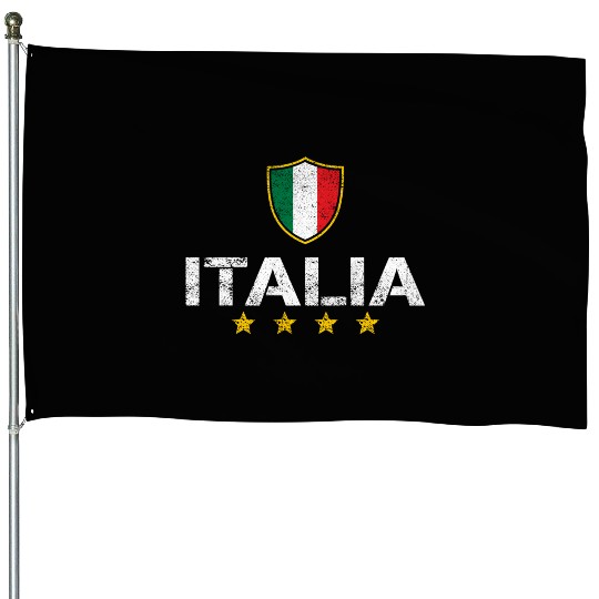 Italia Italian Pride House Flags