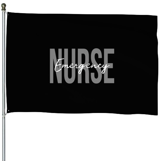 Er Nurse Emergency Room Nurse Registered Nurse House Flags