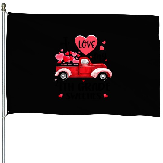 Ph Truck Day 4Th Grade Teacher House Flags