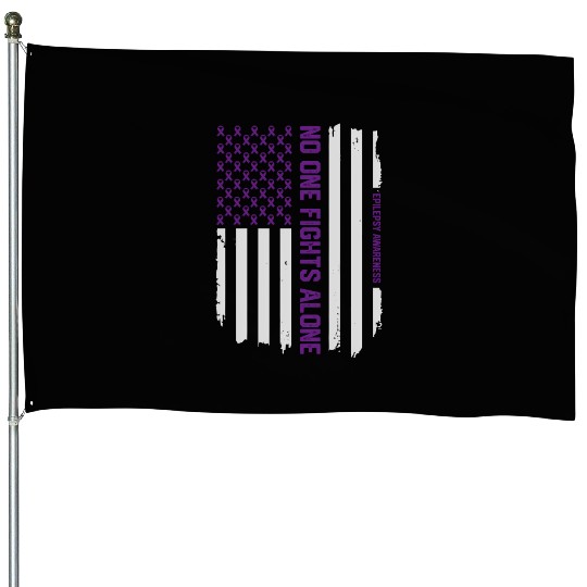 Epilepsy Awareness American Flag Epilepsy House Flags