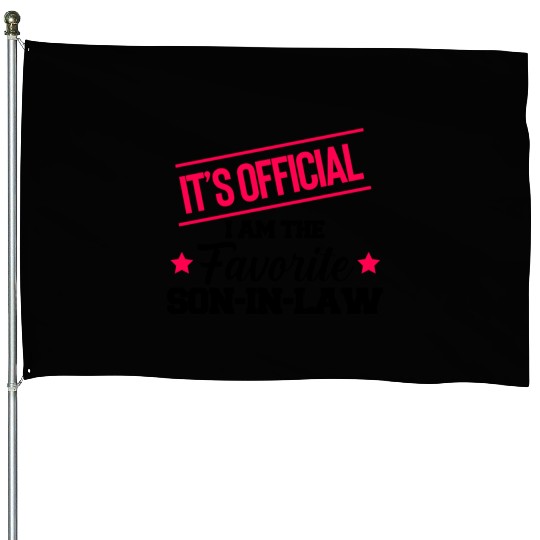 Favorite Son In Law House Flags