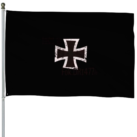 Red Baron'S Fokker Dr 1 Triplane Insignia Ww1 House Flags