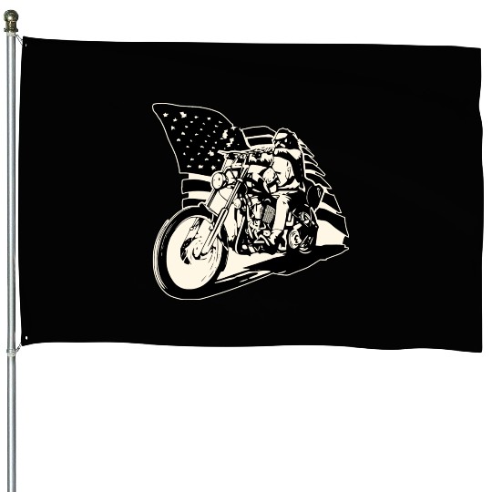 Burn My Flag I’ll Piss On Your Ashes Biker © House Flags