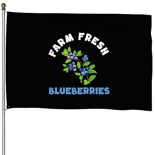 Blueberries Graphics Blueberry Farmer Blueberry House Flags