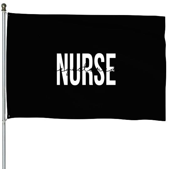 Registered Nurse Rn Emergency Room Nurse House Flags