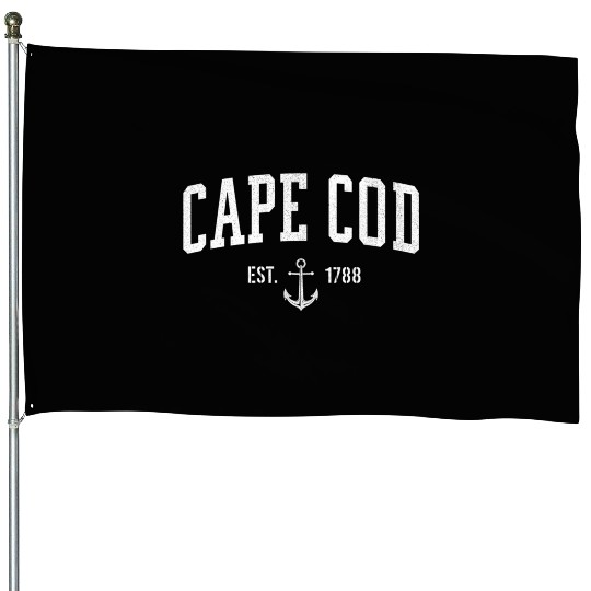 Cape Cod Massachusetts 1788 Nautical Look House Flags