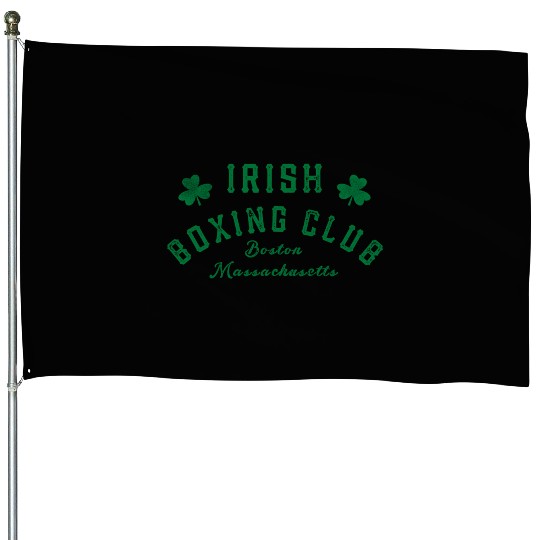 Irish Bong Club Boston Massachusetts Shamrock House Flags