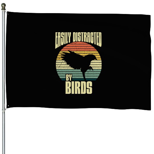 Birding Quote For A Bird Watching Nerd House Flags