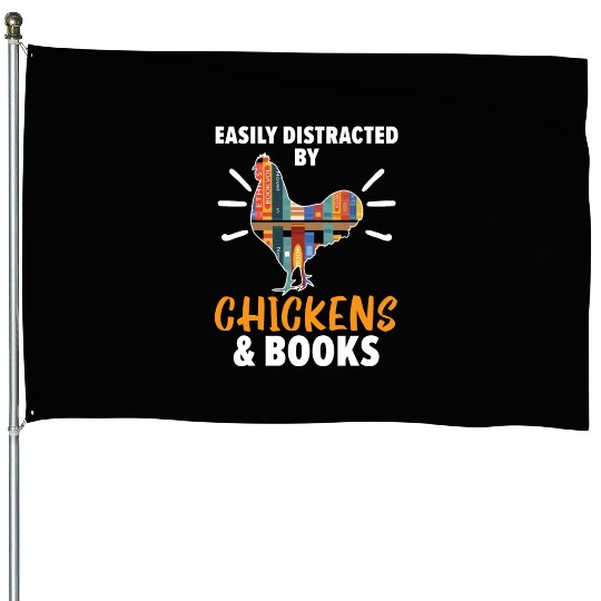 Chicken Farmer Chicken Whisperer Farm Animal House Flags