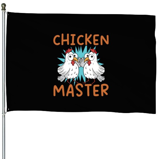 Chicken Farmer Chicken Whisperer Farm Animal House Flags