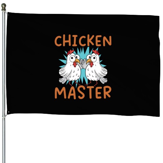 Chicken Farmer Chicken Whisperer Farm Animal House Flags