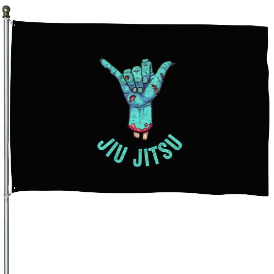 Brazilian Jiu-Jitsu Bjj House Flags Hang Loose