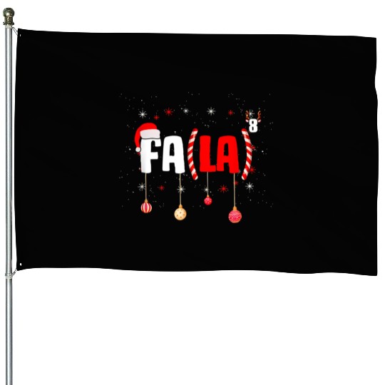 Math Teacher Fa La8 Equations Fa La La La House Flags