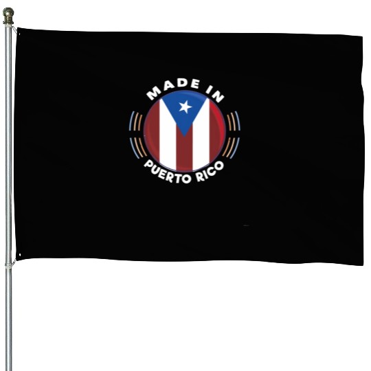 Made In Puerto Rico Vintage Puerto Rico Flag By House Flags