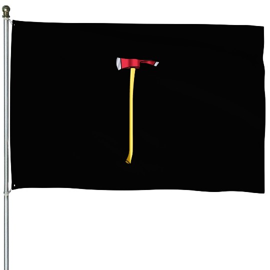 firefighter axe House Flags