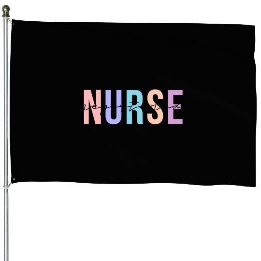 Registered Nurse Rn Emergency Room Nurse House Flags