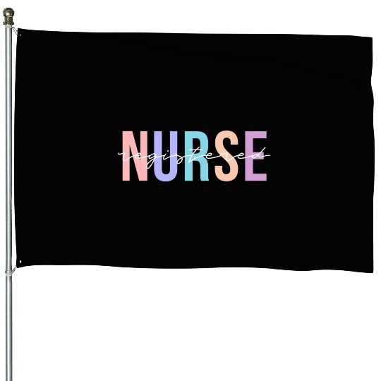 Registered Nurse Rn Emergency Room Nurse House Flags