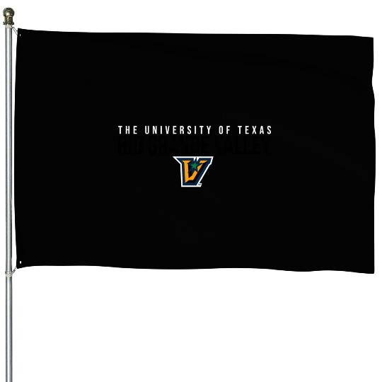 Ut Rio Grande Valley Utrgv Vaqueros Stacked House Flags