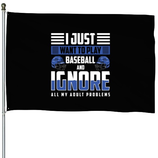 Baseball Pitcher America Baseballer House Flags