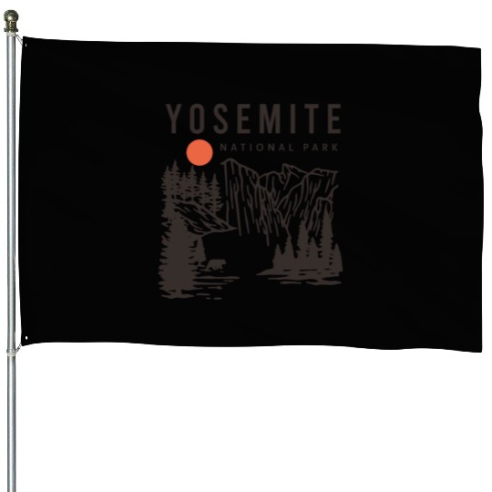 Yosemite National Park House Flags