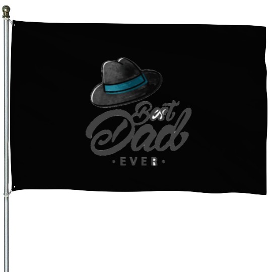 Mens Best Dad Ever House Flags Funny House Flags for Fathers