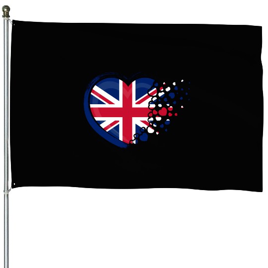 British Union Jac Flag Vintage King'S Coronation U House Flags