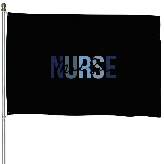 Retro Medical-Surgical Nurse Print For Nursing Stu House Flags
