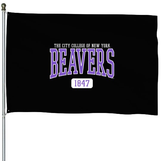City Of New York Ccny Beavers Est Date House Flags